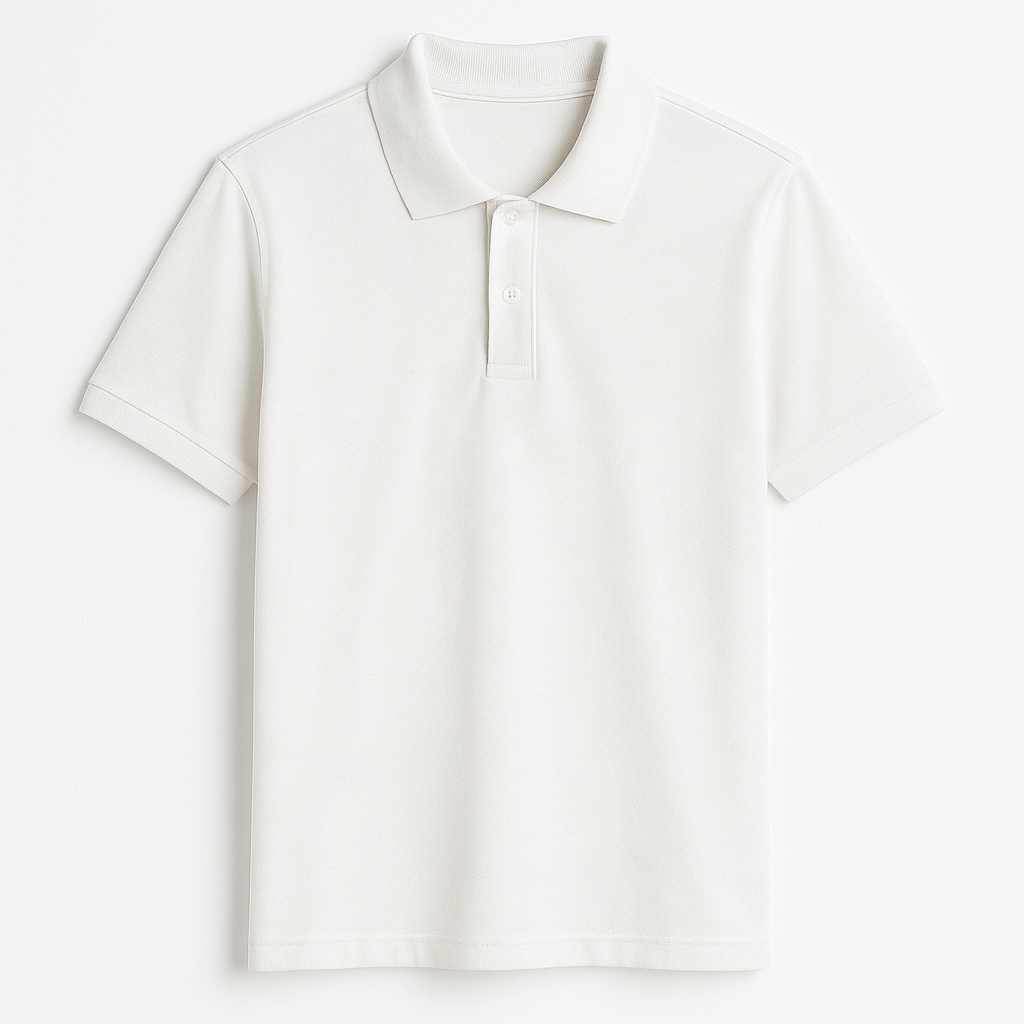 Polo Blanco Básico